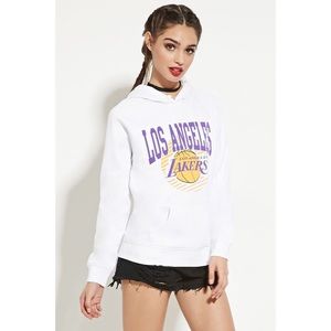 LA LAKERS HOODIE #48 w/ drawstring